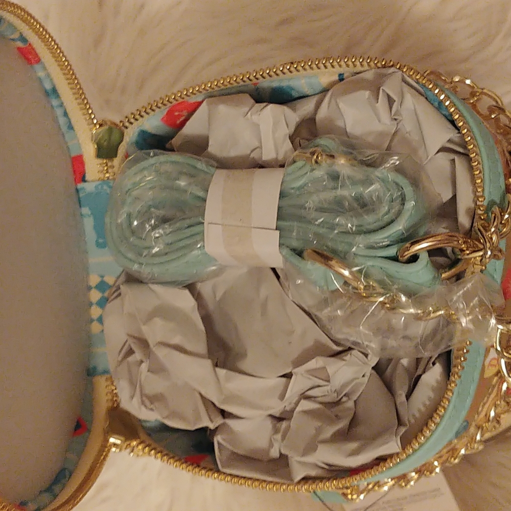 💝FIRM! NWT DISNEY PARKS LOUNGEFLY KING ARTHUR CAROUSEL CROSSBODY (LAST ONE) - Picture 10 of 10